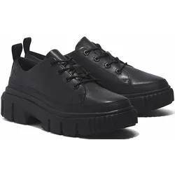 Sneaker TIMBERLAND "Greyfield Leather Ox", Gr. 36, schwarz, Leder, sportlich, Schuhe