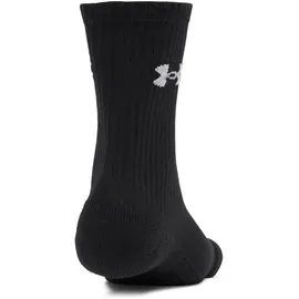 Under Armour Performance Cotton 3p Crew Socken Black/White 36,5-42