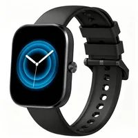Sytifro Smartwatch Damen Herren, Fitness Tracker Uhr mit 8 Tage Akkulaufzeit Smartwatch, 150+ Sportmodes, Bluetooth 5.3 Sportuhr, Gesundheits-Uhren mit Benachrichtigung, 24/7 Herzfrequenz, Blutsauerstoff, Schlafqualität, Schrittzähler, Sprachassistent und Musiksteuerung etc., IP68 Wasserdichte Fitnessuhr Damen Herren, verfügbar für IOS und Android. schwarz