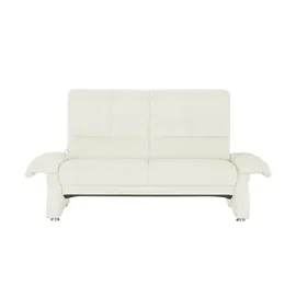 HIMOLLA Ledersofa 6001 ¦ creme ¦ Maße (cm): B: 173 H: 102 T: 86.0