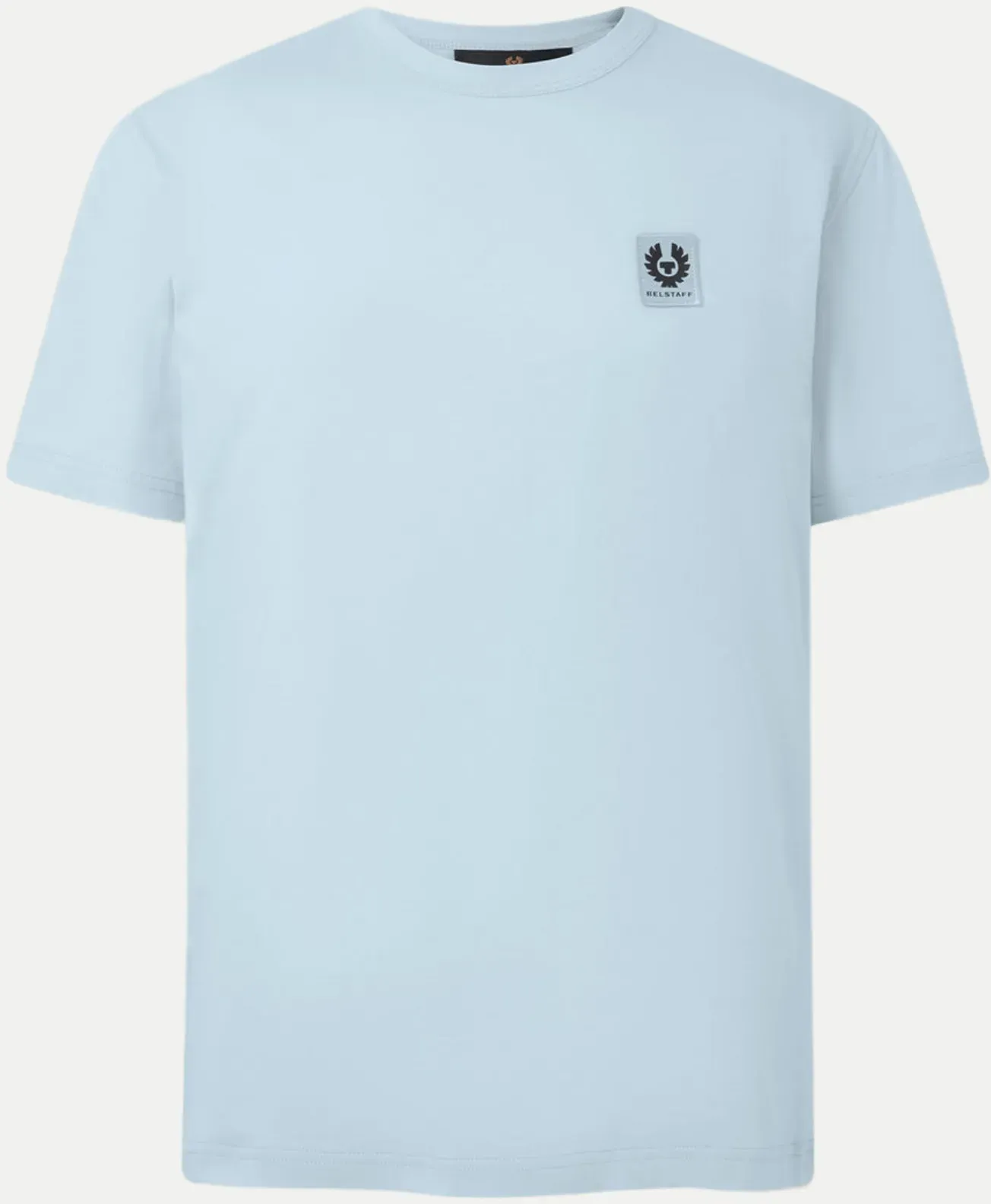 T-Shirt mit Logo-Patch Weiß M