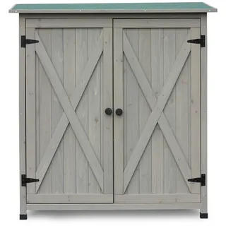 HABAU Flora 1,1 x 0,55 x 1,17 m grau