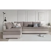 INOSIGN Ecksofa »Boxspringbett Night & Day L-Form mit Dauer-Schlaffunktion