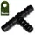 Bradas T-Stück Steckverbinder 16mm