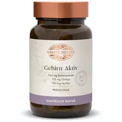 Gehirn Aktiv mit Brahmi und Lecithin Presslinge