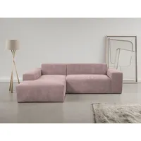 INOSIGN Ecksofa »Zeus-L«, Curvy Trend Ecksofa mit urbaner Optik