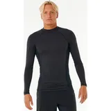 Rip Curl Dawn Patrol Upf Perf Long Sleeve black marled - schwarz