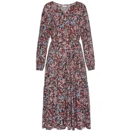 LASCANA Maxikleid Blumenprint Mehrfarbig 36