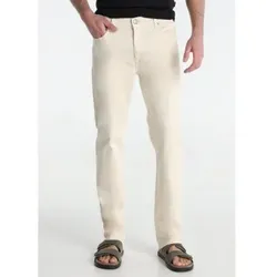 Six Valves für Herren. 500101402 Jeans Beige Twill-Stoff (33), Lässig, Baumwolle, Denim