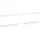 vidaXL Wandregal 90 x 23,5 x 3,8 cm Weiß