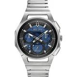 BULOVA Herrenuhr 96A205 Silber - Silber