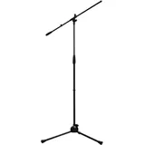 Proel RSM180 Professionelles Mikrofonstativ mit Galgen (Stativhöhe: 90-150cm, Boom-Länge: 75cm) schwarz