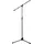 Proel RSM180 Professionelles Mikrofonstativ mit Galgen (Stativhöhe: 90-150cm, Boom-Länge: 75cm) schwarz