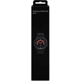 Samsung Galaxy Watch5 Pro Black Titanium 45 mm LTE D-Buckle Sport Band Black M/L