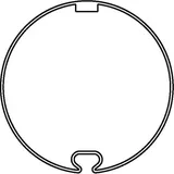 Rademacher DELTA DORE Adapter-Set Medium Intel. AMI45-D63F
