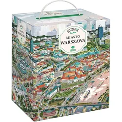 Czuczu Puzzle Puzzlove City Warschau 1000 Elemente (500 Teile)