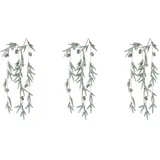 Creativ green Winterliche Kunstpflanze 100 cm grau