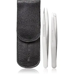 Tweezerman Professional Reiseset für die Augenbrauen Farbton Black