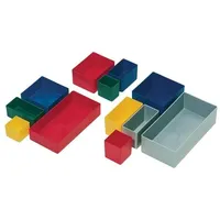 La-Ka-Pe Einsatzkasten 216x108x63mm grau PS f.Schubalden u.Sortimenskästen LA-KA-PE