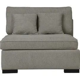 Home Affaire Sofa-Mittelelement HOME AFFAIRE "Skara", beige (dunkelbeige), B:90cm H:86cm T:100cm, Polsterelemente, Modul zum eigenen Zusammenstellen, in vielen Bezugsqualitäten