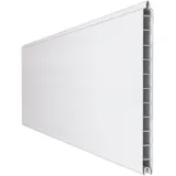 GROJA Einzelprofil Premium Basicline 180 cm x 28,4 cm Weiß