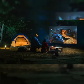 XGIMI Halo+ Tragbarer DLP Beamer 700 ISO-Lumen