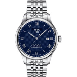 Tissot T-Classic TISSOT LE LOCLE Powermatic 80 T006.407.11.043.00 - blau,grau - 39.3mm