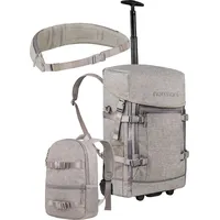 Normani Rucksack mit Trolleyfuktion, kleinem 5L Rucksack und Hüftgurt