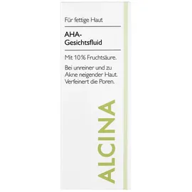 Alcina AHA-Gesichtsfluid 10% 50 ml