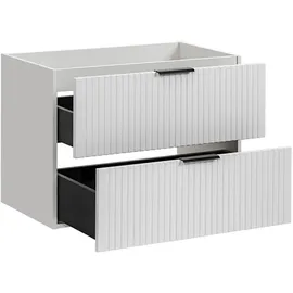 petits-meubles Waschtischunterschrank 80,4 x 57 x 46 cm Weiß