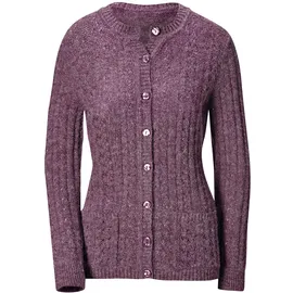 Classic Basics Strickjacke lila 48