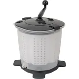 Bo-Camp Waschmaschine mit Zentrifuge grau