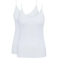 MEY Spaghetti-Top | Doppelpack Serie Pure Sense 50/52 Damen