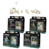 MAGIC: The Gathering MTG HdR Geschichten aus Mittelerde Commander Deck Set 4x