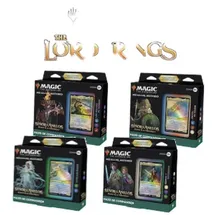 MAGIC: The Gathering MTG HdR Geschichten aus Mittelerde Commander Deck Set 4x