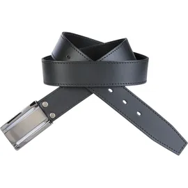 MAN'S WORLD Herrengürtel Leder schwarz 105 cm