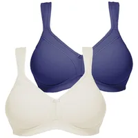 SUSA Damen, Doppelpack BH Marine/Champagner, 80B EU - 80B