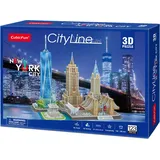Cubic Fun 3D-Puzzle City Line New York City