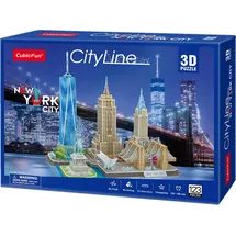 Cubic Fun 3D-Puzzle City Line New York City
