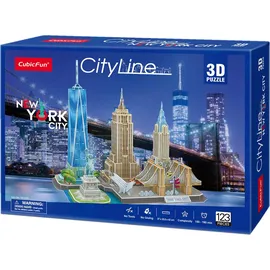 Cubic Fun 3D-Puzzle City Line New York City