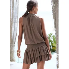LASCANA Sommerkleid Braun 42