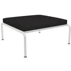 Outdoor Ottoman AVON weiß Kohle