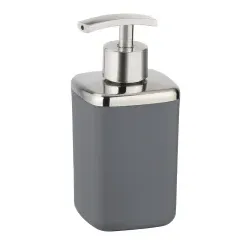 WENKO Barcelona Seifenspender 23977100 , Farbe: anthrazit