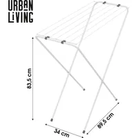 URBAN LIVING Wäschetrockner 89,5 x 34 x 83,5 cm