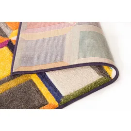 Flair Rugs Teppich FLAIR RUGS "WALTZ", bunt, B:120cm H:10mm L:170cm, Kunstfaser, Teppiche, Teppich, Handgeschnitzt