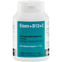 Eisen+B12+C Kapseln 100 St