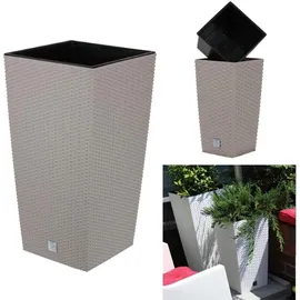 Prosperplast Rato Square 40 x 40 x 75 cm mocca