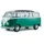 Solido 1:18 - VW T1 Samba Bus 1962 grün/weiß 1:18