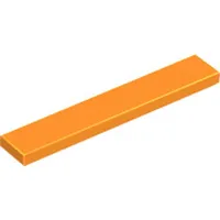 25 Stück LEGO, Teil Nr. 6636, Orange (Orange)