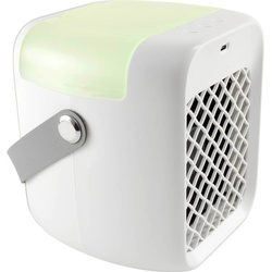 X4 LIFE Luftkühler Mobiles Verdunstungs Klimagerät LED R Beleuchtung, Klimaanlage, Weiss